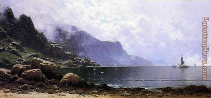 Alfred Thompson Bricher Mist Clearing Grand Manan
